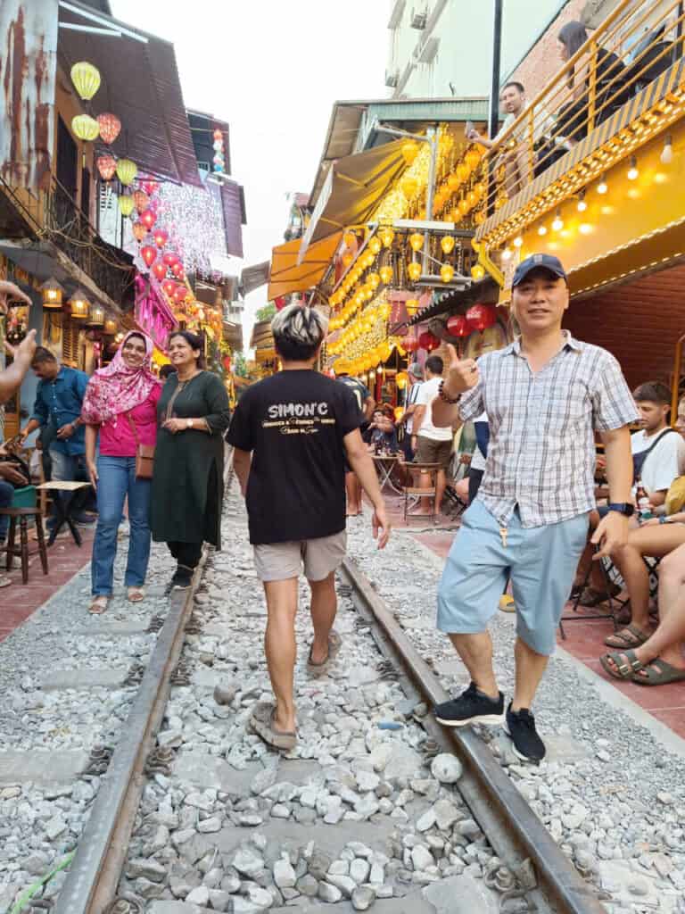Train Street in Hanoi